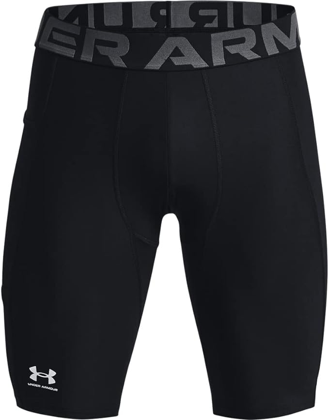 Under Armour Men's HeatGear Pocket Long Shorts , Black Small