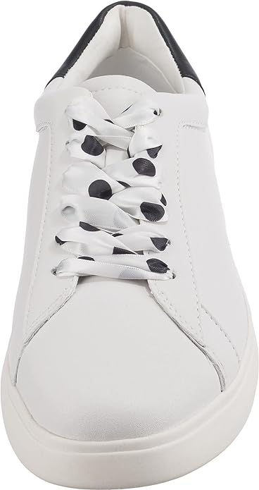 Kate Spade Womens Lift Lace Up Casual and Fashion Sneakers White 8 Medium