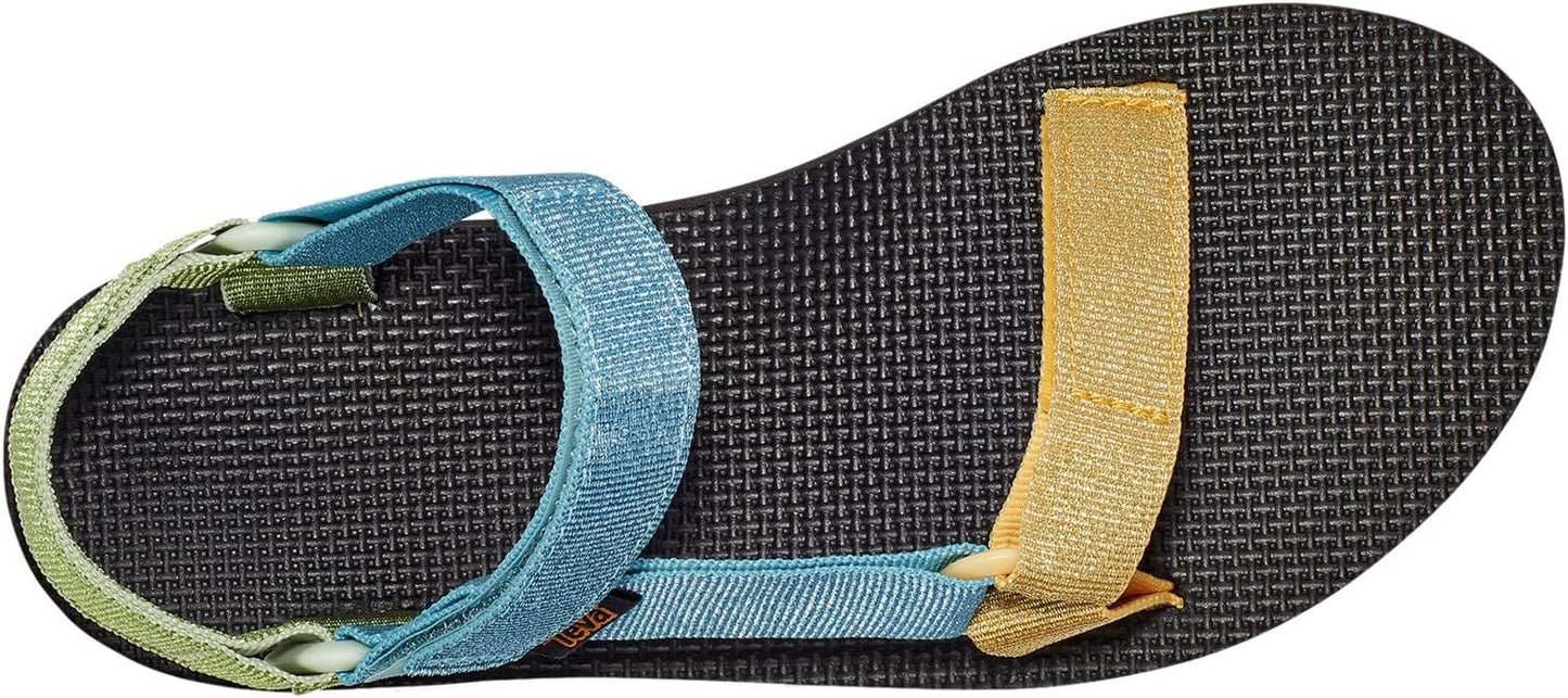 Teva Women's Midform Universal Sandal, Metallic Blue Multi, 7